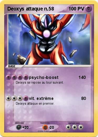 Pokemon Deoxys attaque n.58