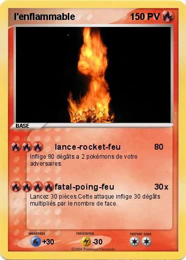 Pokemon l'enflammable