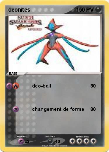 Pokemon deonites