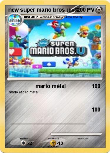 Pokemon new super mario bros u