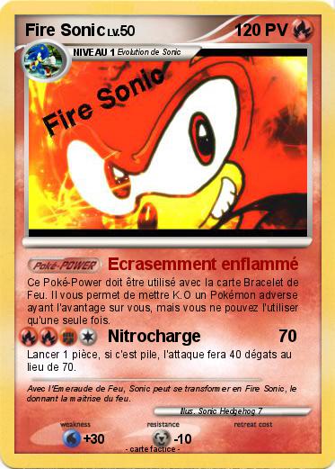 Pokemon Fire Sonic