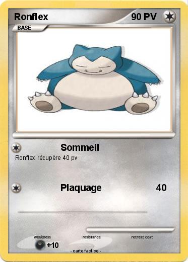 Pokemon Ronflex