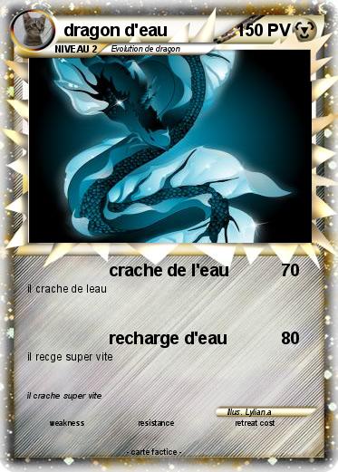 Pokemon dragon d'eau
