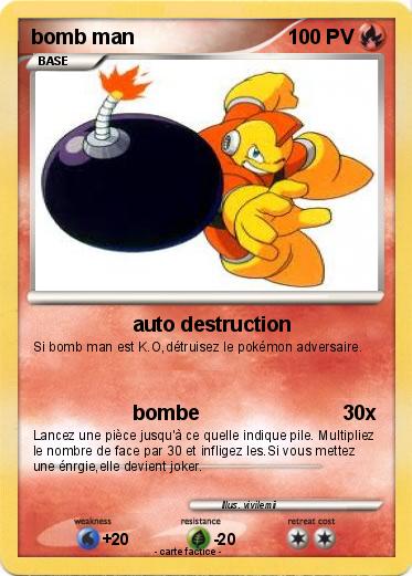 Pokemon bomb man