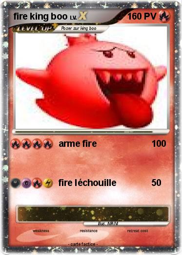 Pokemon fire king boo