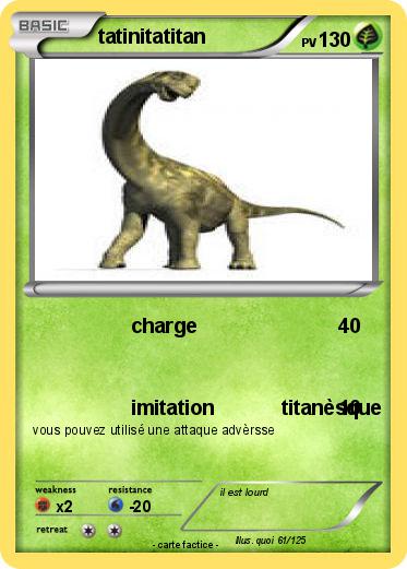 Pokemon tatinitatitan