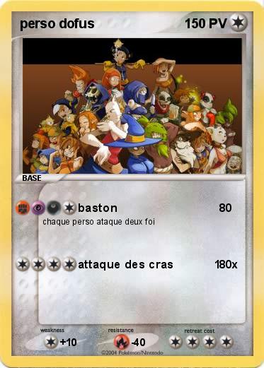Pokemon perso dofus