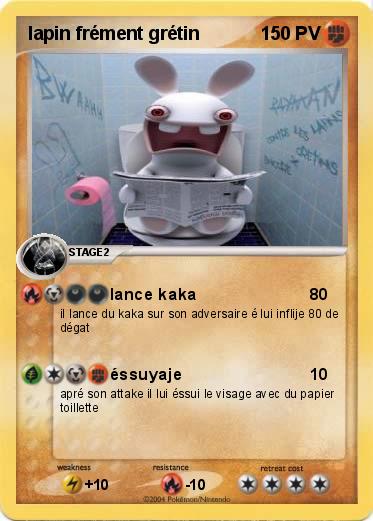 Pokemon lapin frément grétin