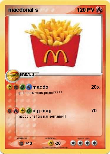 Pokemon macdonal s