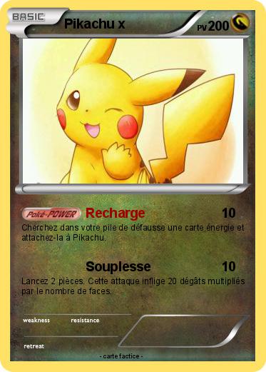 Pokemon Pikachu x