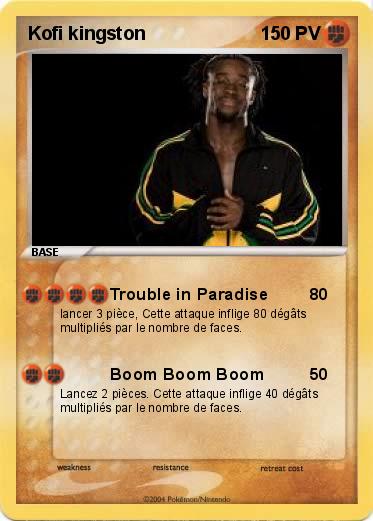 Pokemon Kofi kingston