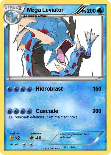 Pokemon Méga Leviator