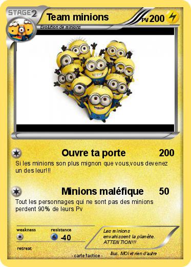 Pokemon Team minions