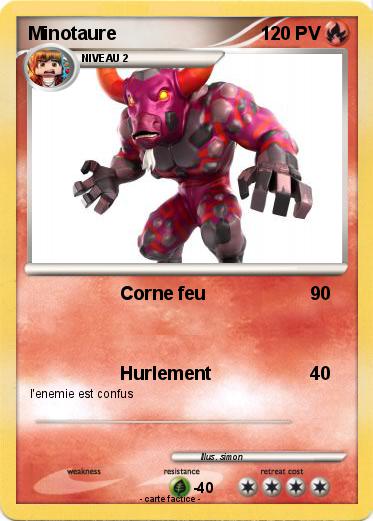 Pokemon Minotaure