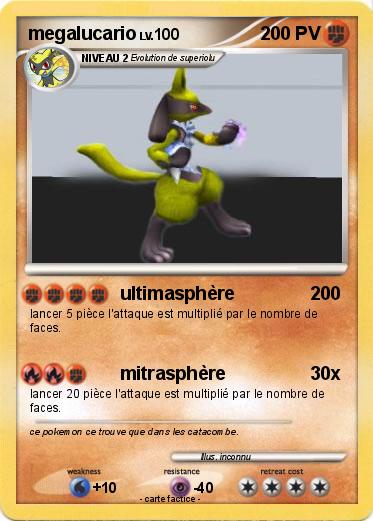 Pokemon megalucario
