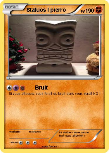 Pokemon Statuos I pierro