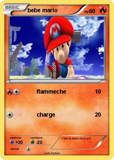 Pokemon bebe mario