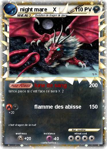 Pokemon night mare    X