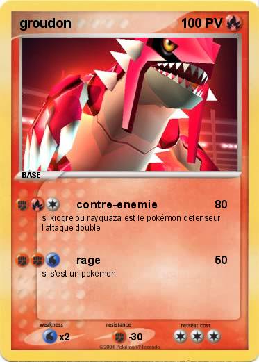 Pokemon groudon