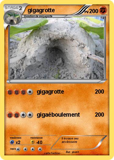 Pokemon gigagrotte