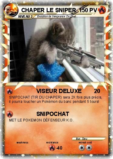 Pokemon CHAPER LE SNIPER