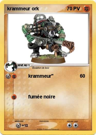 Pokemon krammeur ork