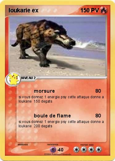 Pokemon loukarie ex