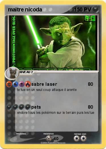 Pokemon maitre nicoda
