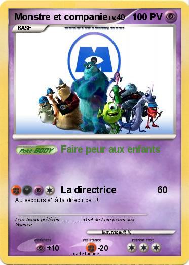 Pokemon Monstre et companie