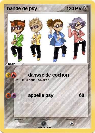 Pokemon bande de psy