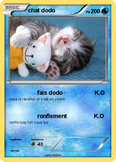 Pokemon chat dodo