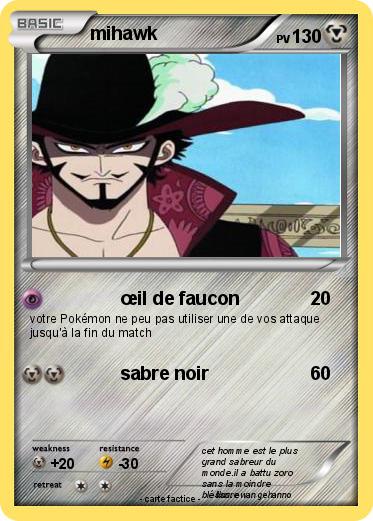 Pokemon mihawk