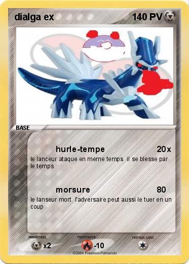Pokemon dialga ex