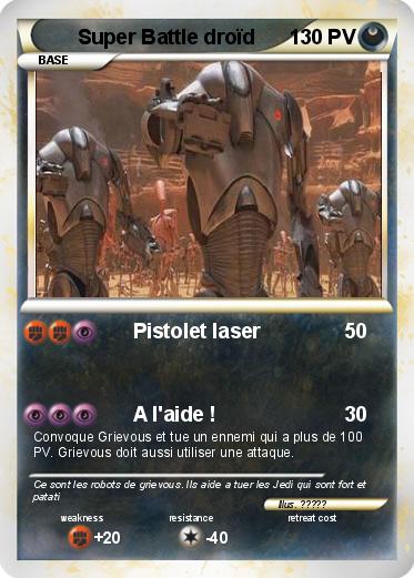 Pokemon Super Battle droïd