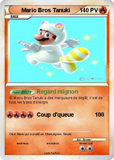 Pokemon Mario Bros Tanuki