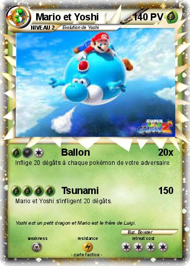 Pokemon Mario et Yoshi