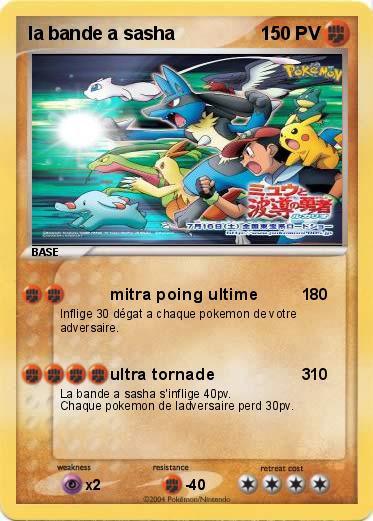 Pokemon la bande a sasha