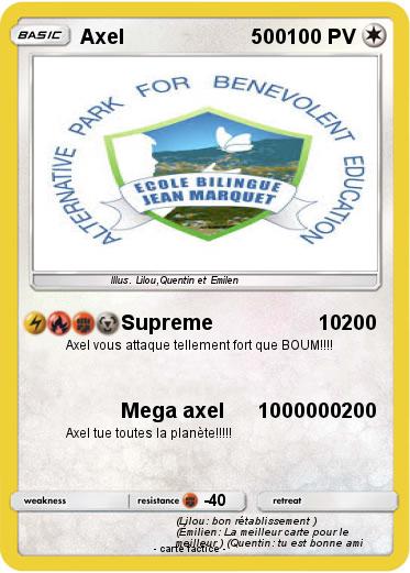 Pokemon Axel                       500