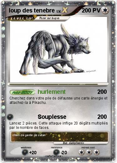 Pokemon loup des tenebre