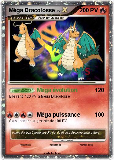 Pokemon Méga Dracolosse