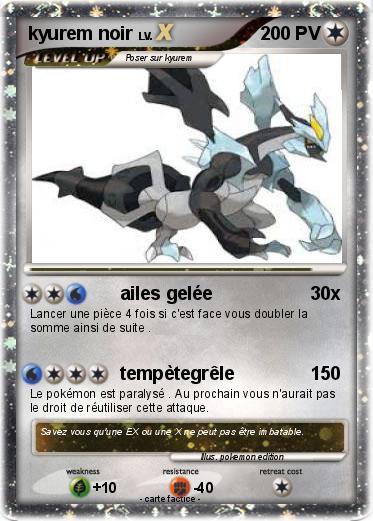 Pokemon kyurem noir