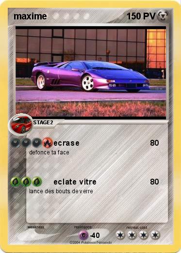 Pokemon maxime