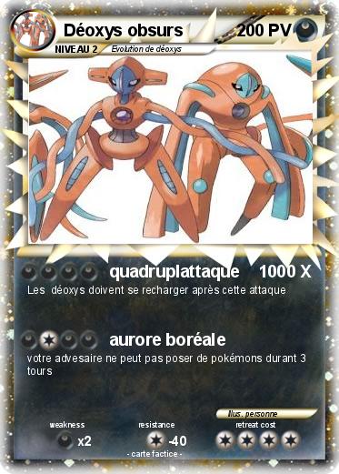 Pokemon Déoxys obsurs