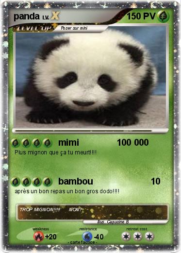 Pokemon panda
