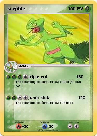 Pokemon sceptile