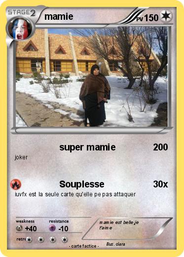 Pokemon mamie