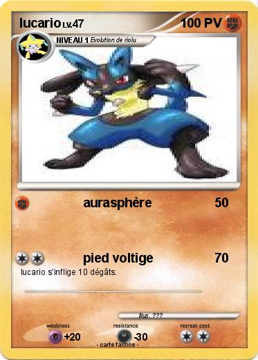 Pokemon lucario