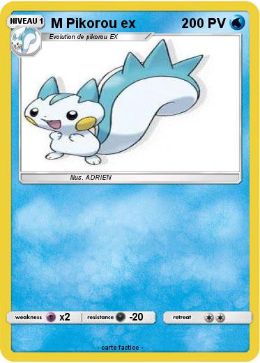 Pokemon M Pikorou ex