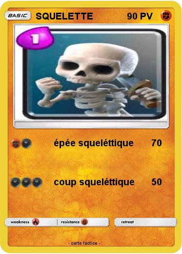 Pokemon SQUELETTE
