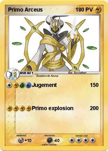 Pokemon Primo Arceus